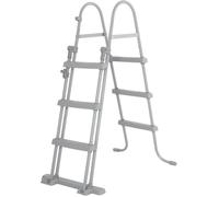 Echelle de sécurité pour piscine BESTWAY - 2 x 3 marches - Hauteur 107 cm