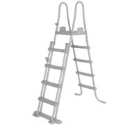 Echelle de sécurité pour piscine Bestway 2x4 marches avec plateforme - hauteur 132cm