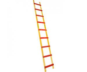 Echelle de toit en bois - entraxe 33 cm - 9 barreaux - 3 mètres OUTIFRANCE