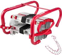 Echelle d'incendie de sécurité 4m - Echelle de secours à 2 niveaux - Echelle de secours pour incendie, échelle de secours anti-incendie