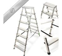 Échelle domestique compacte à 7 marches, repliable, de qualité professionnelle