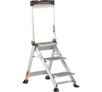 Altrex Jumbo Step 2 Marches - Simple - Aluminium - 2 Marches - Avec Barre D'appui - Hauteur De Travail Max. 2,46 M