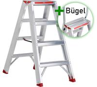 Échelle double face Altrex Sierra SDO à 4 échelons avec barre de sécurité