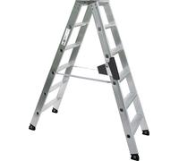 Échelle en aluminium MUNK accessible des deux côtés 2x9 marches