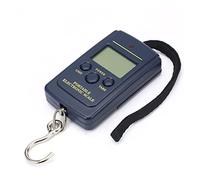 Échelle industrielle, 40kg/10g Mini balance numérique for bagages de pêche pondération de voyage Steelyard suspendu balance à crochet électronique, outil de poids de cuisine pour des performances élev