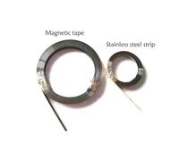 Échelle linéaire numérique précise Bande magnétique 5 mm pas de pôle 5 + 5 mm l x H 10 x 1,2 mm for tour à capteur magnétique 5 um, machines à bois et à pierre pour tours de fraiseuses, accessoires de