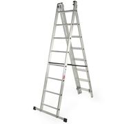 KADAX échelle multifonctionnelle " Holem ", échelle multifonctionnelle en aluminium, échelle jusqu'à 150 kg, 8 marches