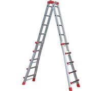 Echelle multifonction télescopique ProfiStep® Multi - 4 x 5 échelons - 4,70m