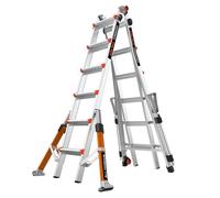 Echelle multifonctionnelle pour tous les terrains Little Giant® Conquest® 2.0 PRO 4x6nombre de barreaux 16336EN-018, aluminium + TOOL TRAY