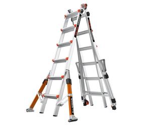 Echelle multifonctionnelle pour tous les terrains Little Giant® Conquest® 2.0 PRO 4x6nombre de barreaux 16336EN-018, aluminium + TOOL TRAY
