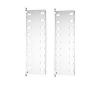 String Panneau mural en plexiglas String transparent. 50x20 cm. lot de 2