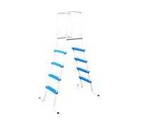 Echelle piscine HAUTE Toi 2x4 marches avec main courante hauteur 190cm