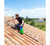 Echelle plate de toit en bois pour couvreur Safety Roof - 1x2m
