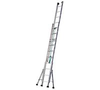 Tubesca-Comabi Échelle Platinium 300 coulisse à corde 2 plans 4,65/8,02 m