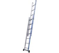 Échelle Platinium coulisse à main 2 plans 3 m 46 TUBESCA-COMABI 2422807