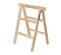 Échelle pliable KADAX en bois, 54 x 53 x 82 cm, 1 pièce