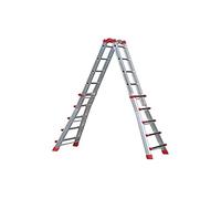 Hailo Échelle pliable multifonction télescopique ProfiStep Multi 4x5 échelons 4,8/5,7 m