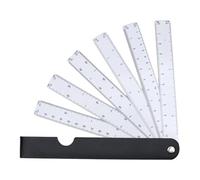 Échelle pliante, instructions de mise en page spéciales, outil de mesure polyvalent, aide au travail du bois avec design léger, outil de bricolage, application, , design, étudiants