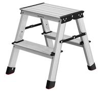 Échelle pliante – marchepied portable – aluminium/plastique – 150 kg