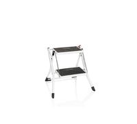 Echelle pliante SOLID W1 acier 2 marches blanc