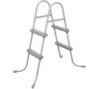 Echelle pour Piscine Hors-sol - BESTWAY - 84 cm - Structure métallique anticorrosion