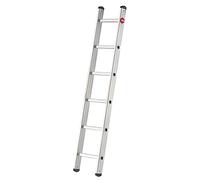 Echelle Simple 6 échelons 1,7m/2,7m en alu Professionnelle Hailo ProfiStep Uno