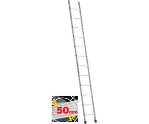 ÉCHELLE SIMPLE À MARCHES LARGES, 12 marches - H. 3,60 m
