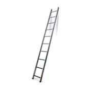 Echelle Simple 10 échelons 2,8m/3,75m en Aluminium Hailo HobbyStep