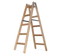 Échelle Strend Pro, PROFI, escabeau en bois, 5 marches, 1,53 m, max. 150 kg