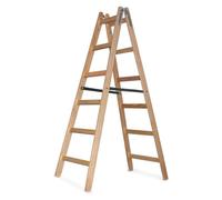 Échelle Strend Pro, PROFI, escabeau en bois, 6 marches, 1,82 m, max. 150 kg