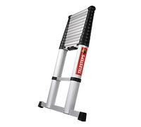 Échelle télescopique 3,8 m à Traverse de TELESTEPS I ECO Line I avec Un système Air Damping I Profilé antidérapant I en 131 I 72430-682