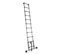 Echelle télescopique aluminium anodisé 11 échelons 150 kg - 835007801