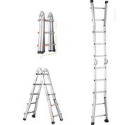 Echelle télescopique, design cadre A, aluminium léger, 3.3m