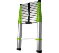 Échelle Télescopique Fieldmann FZZ 4005, 3.8 m, Charge Max 150 kg, Aluminium, Pliable
