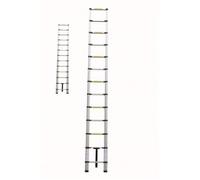 Échelle télescopique HERZBERG HG 5380 - Aluminium - 14 marches - 120 kg - 5 m
