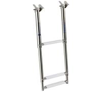 Echelle télescopique plate-forme de bain inférieure AISI316 3-marches , 1 pièce