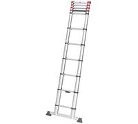 Echelle télescopique aluminium HAILO 13 échelons H.3.8 m
