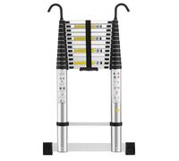 Échelle télescopique pliable - STANEW - STANEW - 5 m - Aluminium aviation 1,5 mm - Charge 150 kg