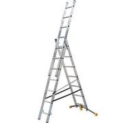 Echelle transformable HobbyLot 3 plans - 3x7 échelons - 4,96m