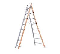 Tubesca - Echelle transformable Alu 2x8 échelons Haut. accès 4,7m - PRONOR TUBESCA COMABI G