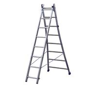 Echelle transformable base évasée 2x8 Haut. accès 4,60m KET2