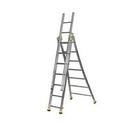 Echelle transformable base évasée 3x7 Haut. accès max. 5,60m T3