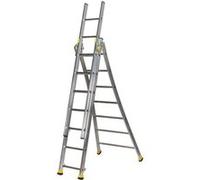 Echelle transformable base évasée 3x7 Haut. accès max. 5,60m T3 Centaure G