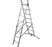Echelle transformable HobbyLot 2 plans - 2x8 échelons - 4,40m