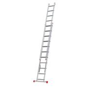 Echelle transformable - MON MOBILIER DESIGN - 2 plans - Aluminium léger - 11 marches - Charge 150 kg