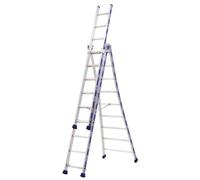 Échelle PLATINIUM TRANSFORMABLE 3 PLANS accès 8.59m - TUBESCA COMABI - 02443612
