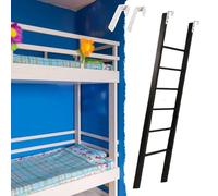 Échelle Uniquement pour lit superposé Double dans Les combles d'un dortoir, échelles remplaçables pour Lits superposés de Camping-Car avec Crochet, échelles métalliques antidérapantes 45"/50