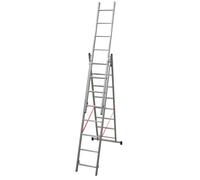 Echelle Universelle 3 plans adaptable aux escaliers 3 x 8 marches