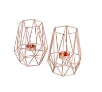 ECHTWERK Bougeoir, Design géométrique, bougeoir votif pour Salon/Chambre à Coucher/Table à Manger