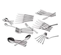 ECHTWERK EW-BS-0520 Avelino-Couverts pour jusqu'à 6 personnes, 42 pièces, acier inoxydable, argent, 24.5 x 34.5 x 6.5 x 6.5 cm